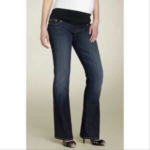 CHIP AND PEPPER BOOTCUT PAMELA BUMP WATCH UNDER BELLY MATERNITY JEANS STRETCH 28